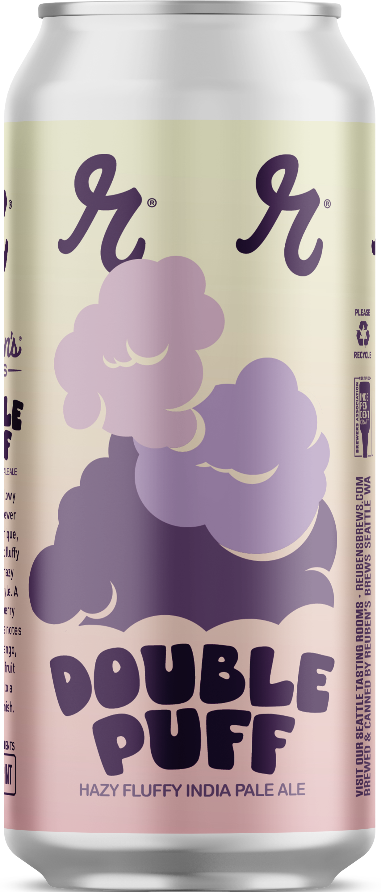 Double Puff India Pale Ale 16 ounce can